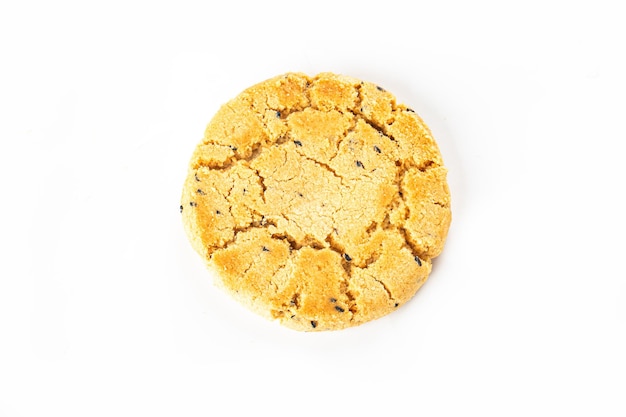 Photo a cookie with a bite taken out of it