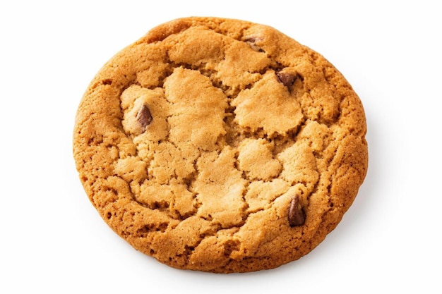 a cookie with a bite taken out of it.