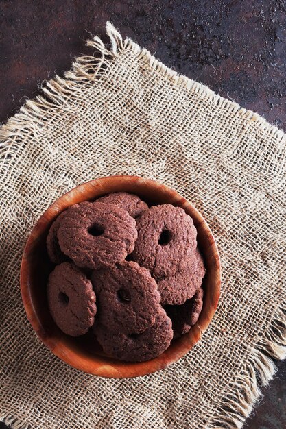 Cookies chocolate rings