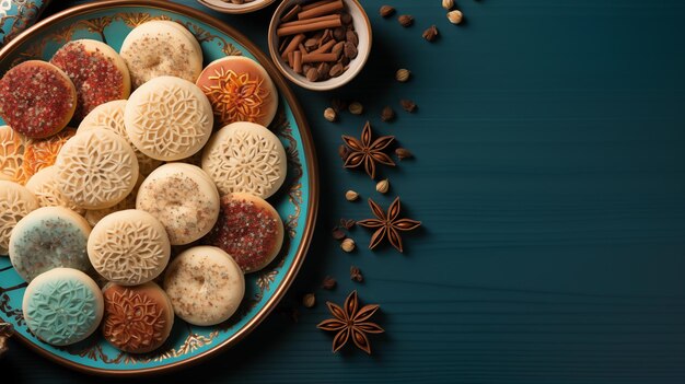 Cookies of El Fitr Islamic Feast Egyptian cookies Kahk El Eid