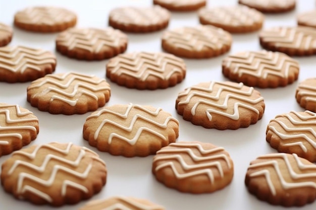 cookies from the company that are on display.