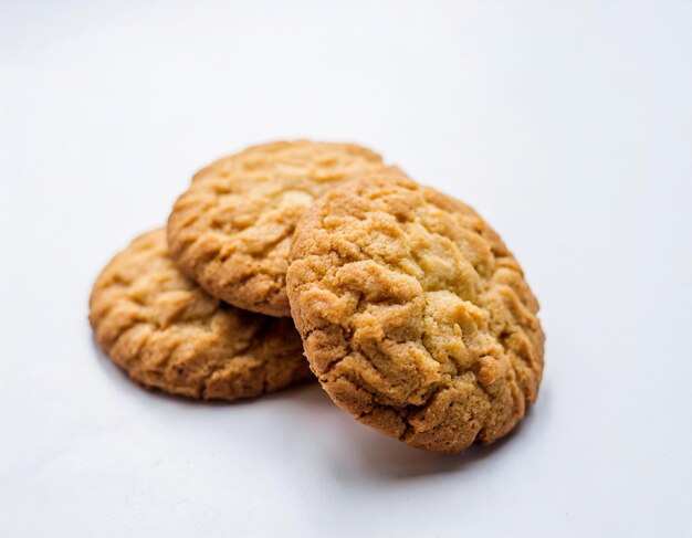 Cookies isolated on white background