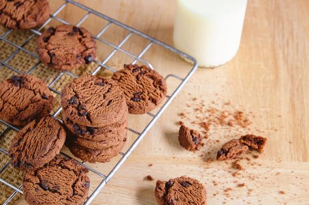 Cookies and milk