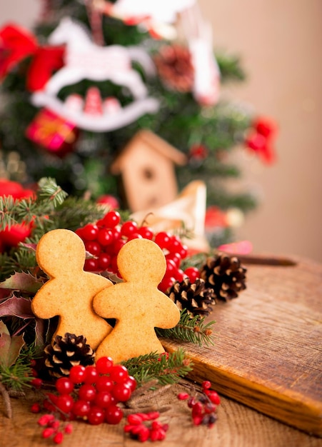 Cookies in the shape of a man