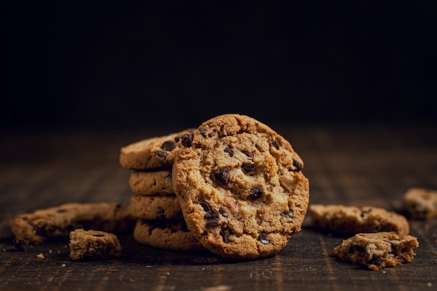 Biscotti uno sopra l'altro