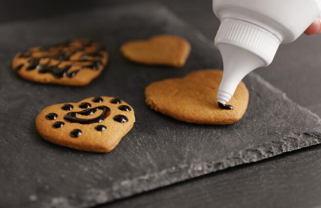 Cookies versieren proces