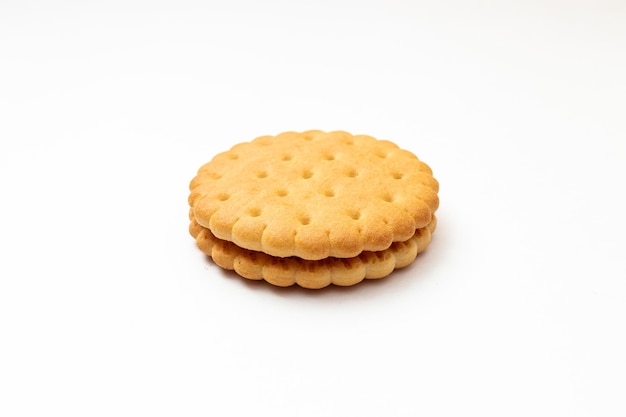 cookies on a white background