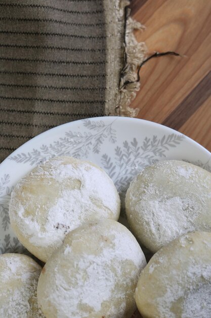 Photo cookies with chocolate chips