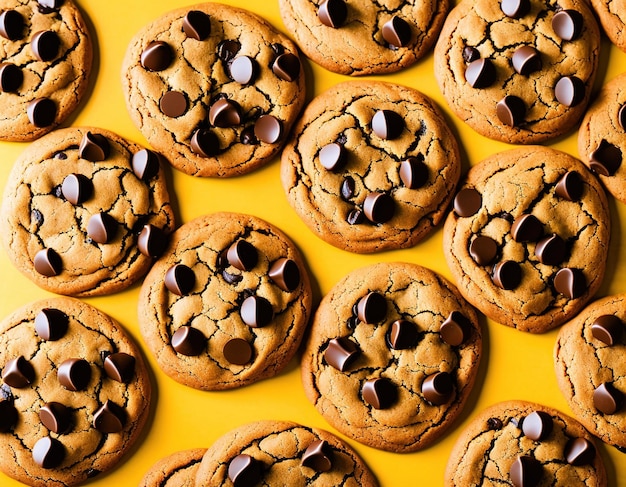 cookies with chocolate