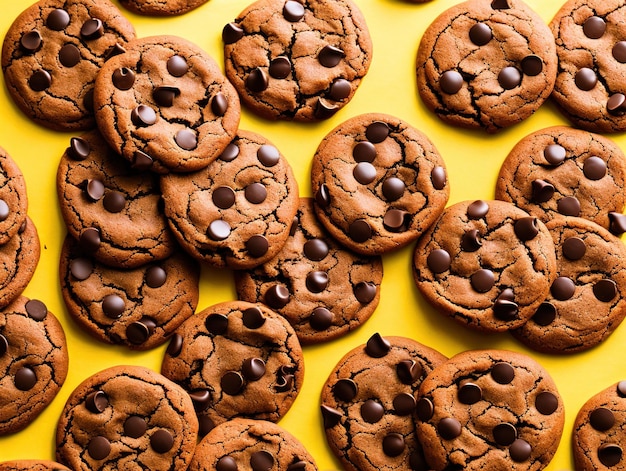 cookies with chocolate