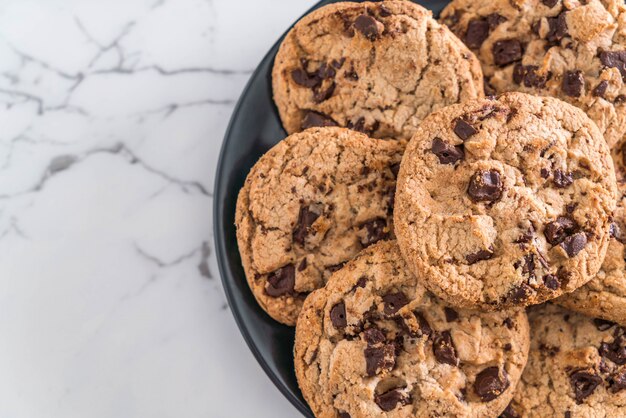 cookies with dark chocolate chips