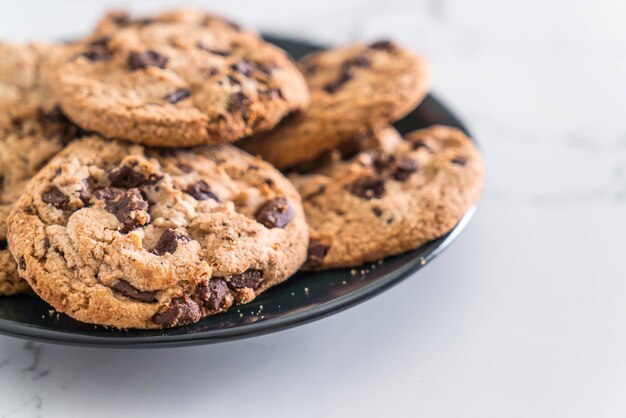 cookies with dark chocolate chips