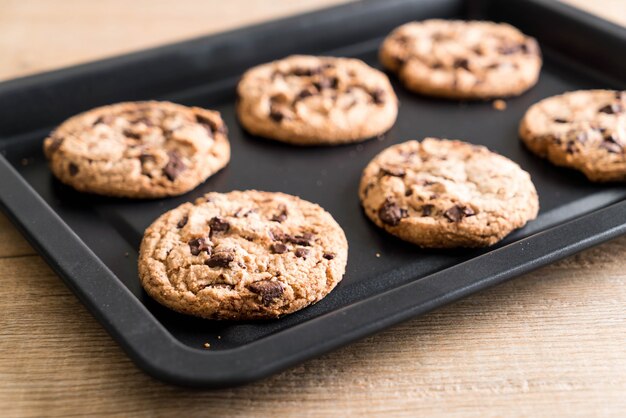 cookies with dark chocolate chips