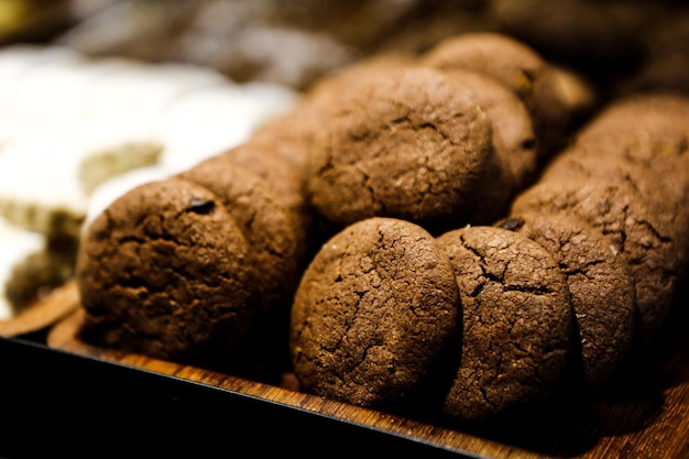 cookies with dark chocolate chips