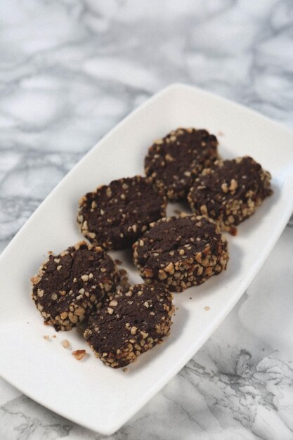 cookies with dark chocolate chips