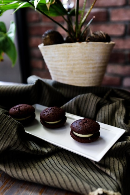 cookies with dark chocolate chips