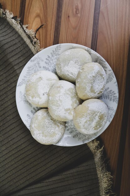 Photo cookies with dark chocolate chips