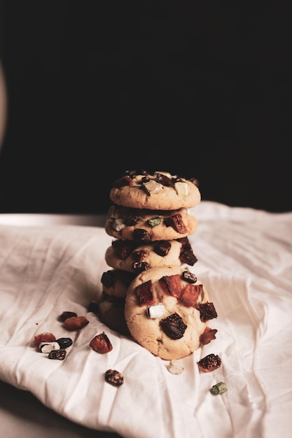 cookies with dark chocolate chips