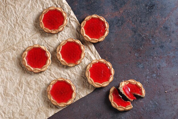 Cookies with marmalade