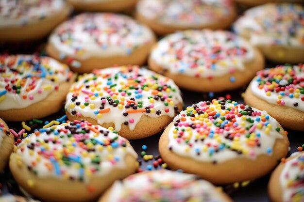 Cookies with Sprinkles for a Birthday Celebration