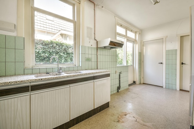 Cooking area in apartment