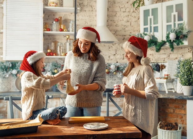 Foto cucinare i biscotti di natale