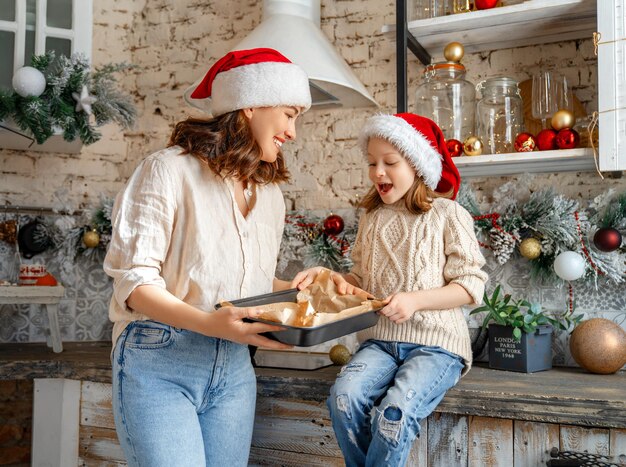 Cooking Christmas cookies