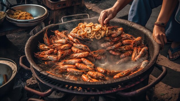 魚介類の調理