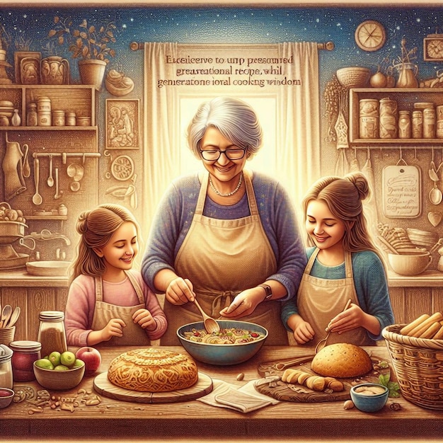 Cooking with Grandma A Family of Food Content Creators Learn from a Master Chef