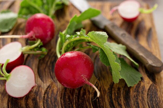 Foto cucina con i ravanetti