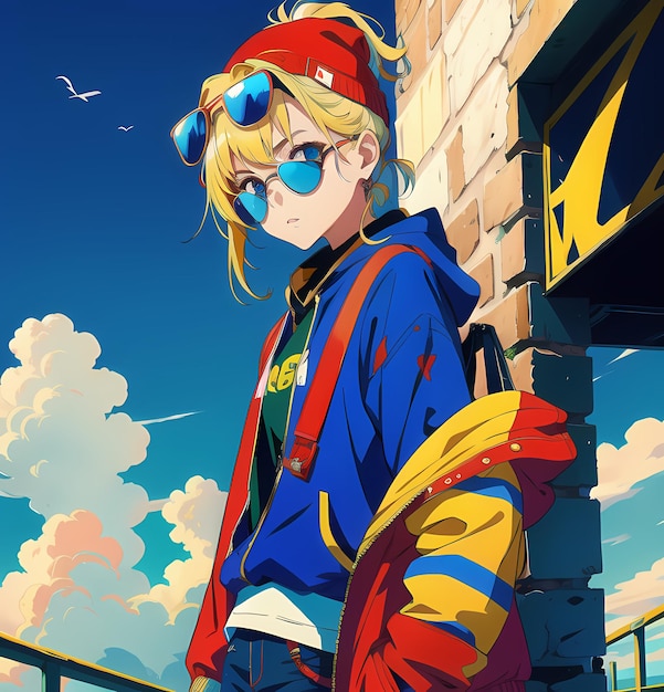 Photo cool anime girl