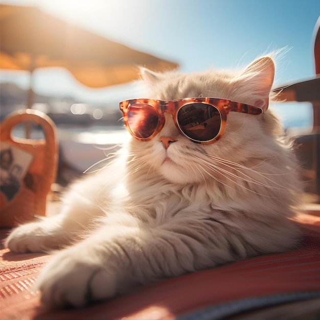 Cool Cat Paws and Shades