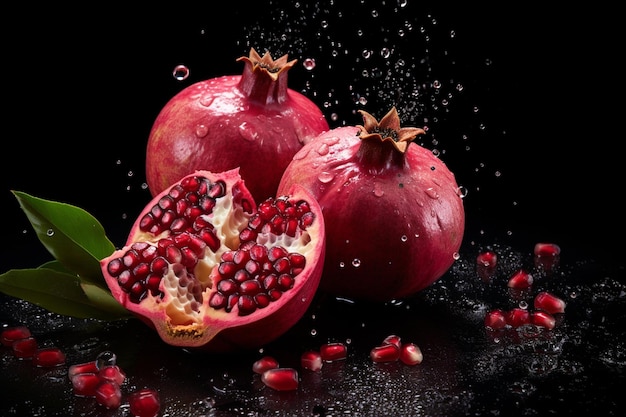 Cool and Fresh Pomegranate Pleasure