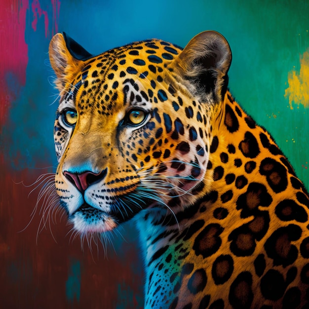 Cool jaguar illustration design