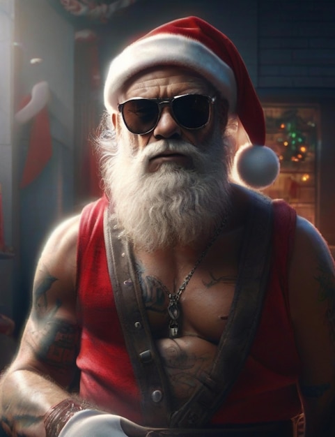 Cool Santa Claus