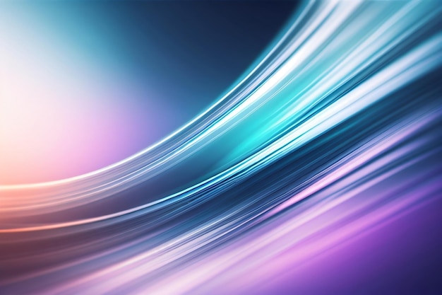 Cool wave lines on color background abstract wallpaper background for desktops with generative ai