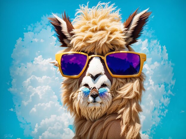 The coolest lama in town