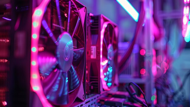 Photo cooling solutions for mining rigs