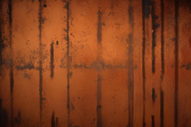 Copper bronze rusty metal texture old grunge background wall effect