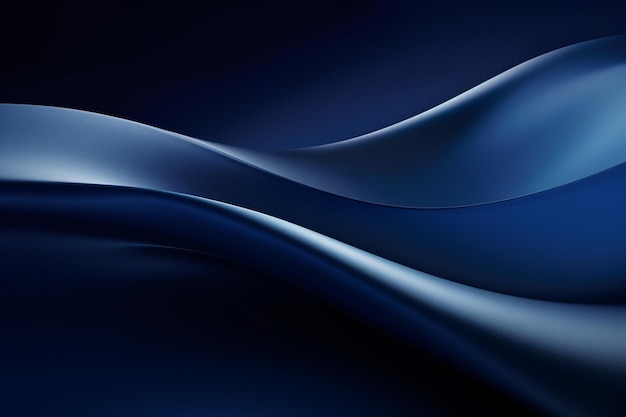 Copper curve on a dark blue background