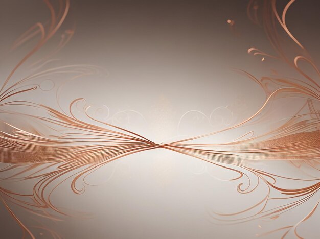 Copper Elegance Abstract Background with Smooth Transitions