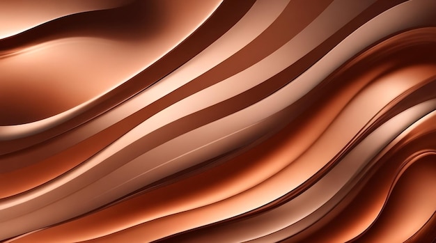 Copper Elegance Radiance Dynamic Sheets met rijke kleurgolven