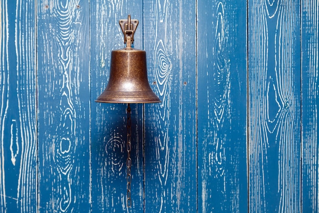 Copper old vintage bell