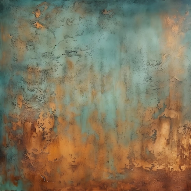 Photo copper patina texture