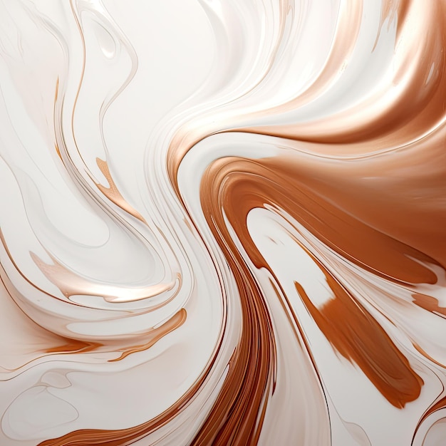 Copper white background generated by artificial intelligence