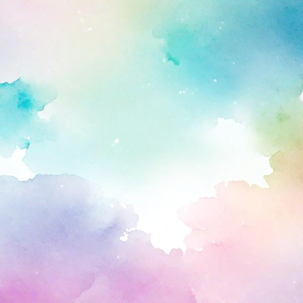 Copy space watercolor pastel background