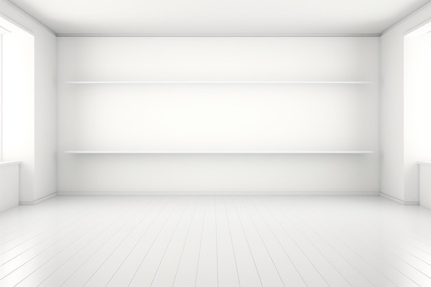 Copy space wavy white background