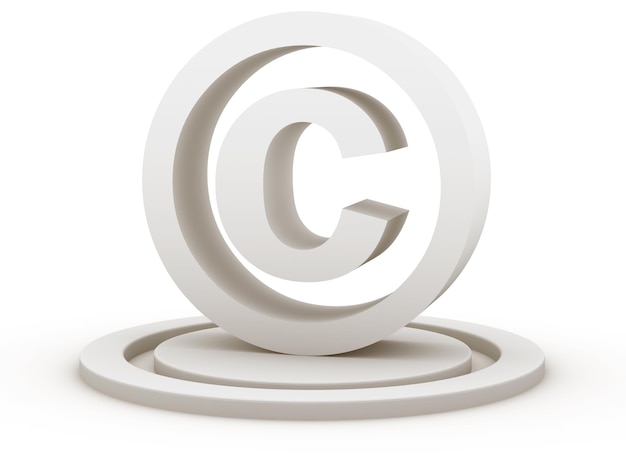 Фото copyright symbol