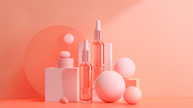Copyspec background beauty product for advertising