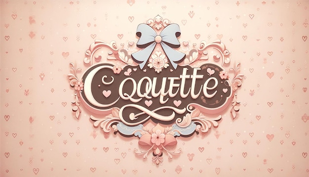 Coquette behang